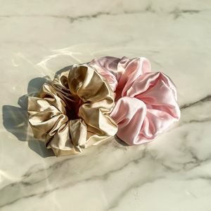 Advanced hair care and moisturizing silk hair rings