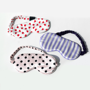 Moisturizing and Soft Customizable Silk Eye Mask