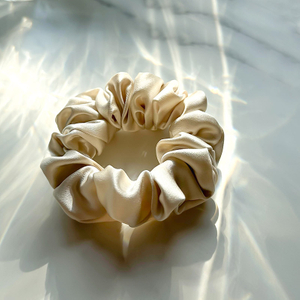 Advanced silky and smooth hair care with genuine Silk Hair Scrunchies