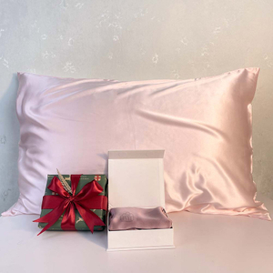 Smooth and moisturizing skin care silk pillowcase
