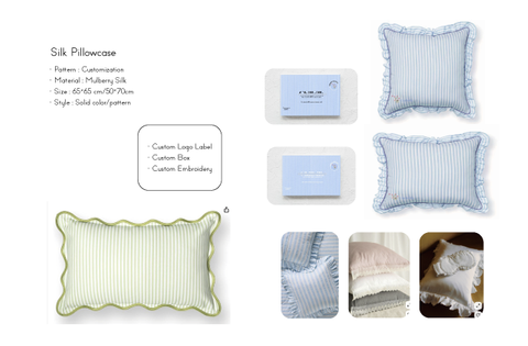 Ruffle Pillowcase Case