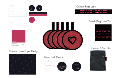 Case 5：Women's Makeup Remover Puff Case