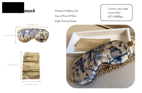 Case 11：silk Sleep Mask